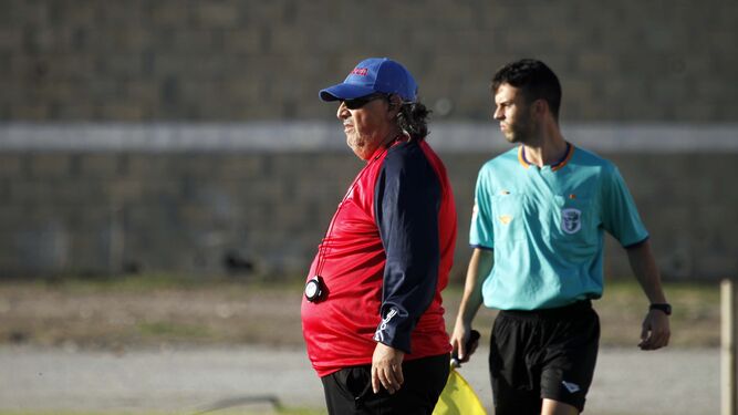 Huesca, técnico del Tarifa.