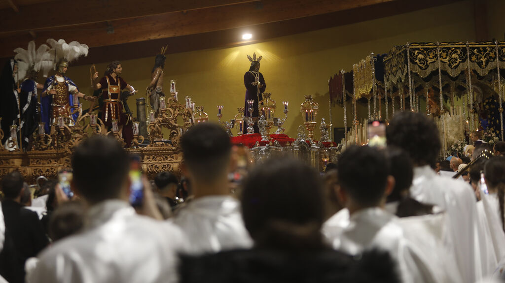 Fotos del Mi&eacute;rcoles Santo en La L&iacute;nea: Oraci&oacute;n en el Huerto, Abandono y Medinaceli