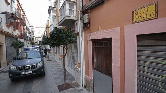 Registro en la calle San Juan de Algeciras